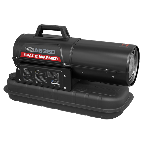 Sealey Space Warmerï Kerosene/Diesel Heater 35000Btu/hr without Wheels AB350 Sealey - Dynamic Drive