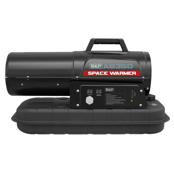 Sealey Space Warmerï Kerosene/Diesel Heater 35000Btu/hr without Wheels AB350 Sealey - Dynamic Drive