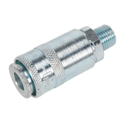 Sealey Coupling Body Male 1/4"BSPT Pack of 50 AC01BP Sealey - Dynamic Drive