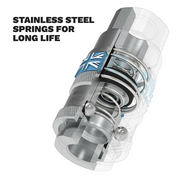 Sealey Coupling Body Male 1/4"BSPT AC01 Sealey - Dynamic Drive
