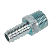 Sealey Screwed Tailpiece Male 3/8"BSPT 3/8" Hose Pack of 5 AC41 Sealey - Dynamic Drive