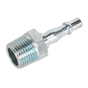 Sealey Screwed Adaptor Male 1/2"BSPT Pack of 5 AC68 Sealey - Dynamic Drive