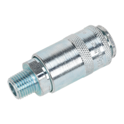 Sealey Coupling Body Male 1/4"BSPT Pack of 5 ACP01 Sealey - Dynamic Drive
