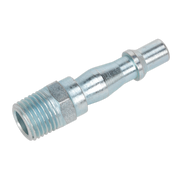 Sealey Screwed Adaptor Male 1/4"BSPT Pack of 15 ACP04 Sealey - Dynamic Drive