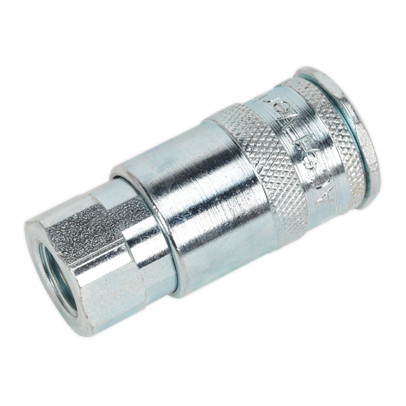 Sealey Coupling Body Female 1/4"BSP Pack of 5 ACP15 Sealey - Dynamic Drive