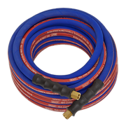Sealey Air Hose 10m x8mm with 1/4"BSP Unions Extra-Heavy-Duty AH10R Sealey - Dynamic Drive