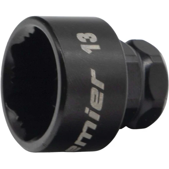 Sealey 1/4"Dr Go-Through Lock-on Low Profile Socket 13mm