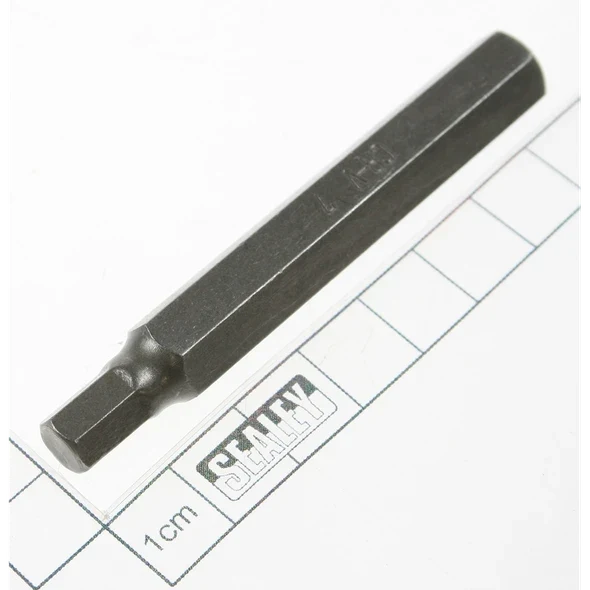 Sealey Hex bit 07mm,long:10mm shank