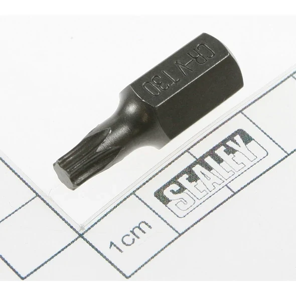 Sealey Torx bit t30,short:10mm shank