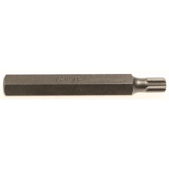 Sealey Xzn bit m08,long:10mm shank (spline)