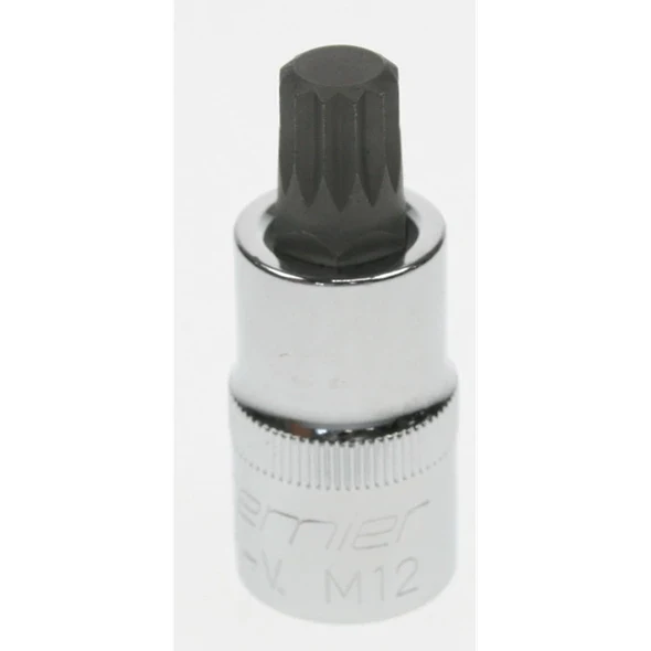 Sealey 1/2"dr spline bit socket m12x55