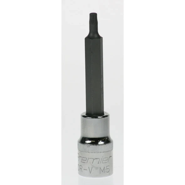Sealey 1/2"dr spline bit socket m5x100