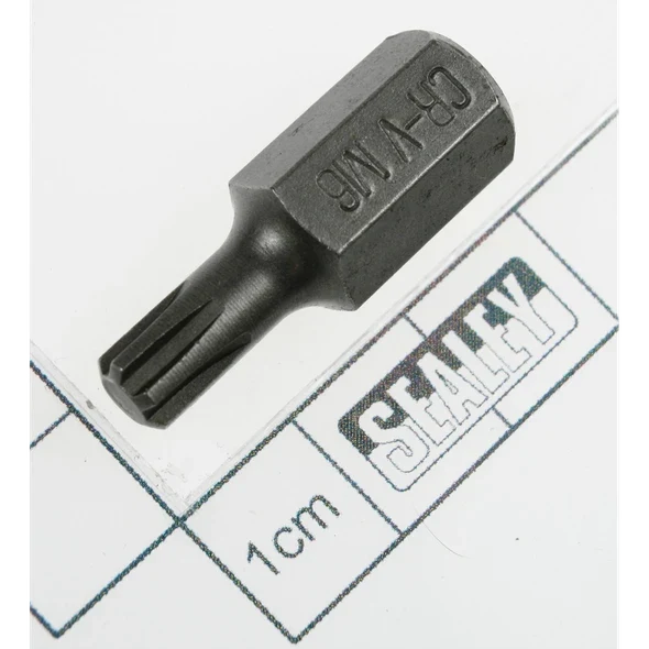 Sealey Ribe bit m6, 30mm short 3/8 x 1/2"
