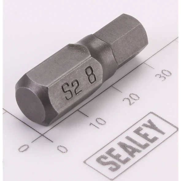 Sealey Hex Bit; 8mm x 30mm 'Platinum Series'
