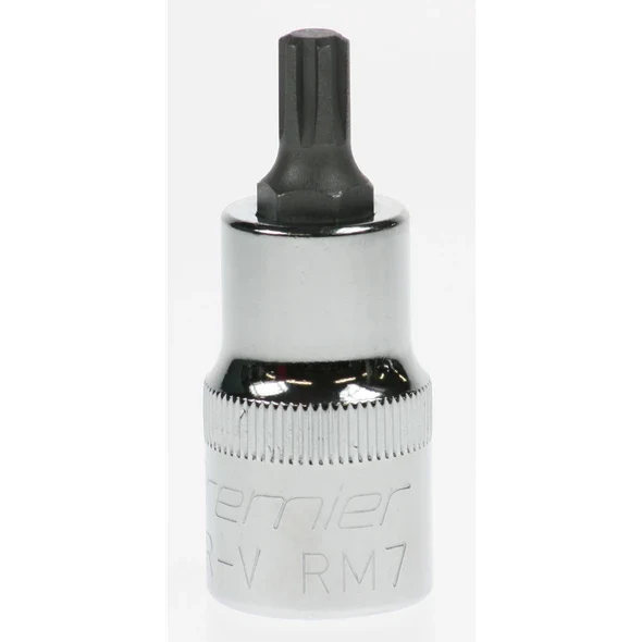 Sealey 1/2"dr.ribe bit socket m7x55mm