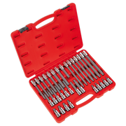 Sealey Ribe Socket Bit Set 32pc 1/2"Sq Drive AK2198 Sealey - Dynamic Drive