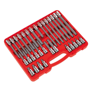 Sealey Ribe Socket Bit Set 32pc 1/2"Sq Drive AK2198 Sealey - Dynamic Drive