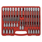 Sealey Ribe Socket Bit Set 32pc 1/2"Sq Drive AK2198 Sealey - Dynamic Drive