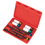 Sealey Torque Stick & Aluminium Wheel Impact Socket Set 8pc 1/2"Sq Drive AK2243 Sealey - Dynamic Drive
