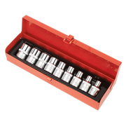 Sealey TRX-Star* Female Socket Set 9pc 1/2"Sq Drive E10-E24 AK230 Sealey - Dynamic Drive