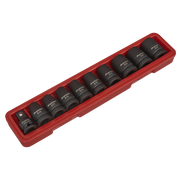 Sealey Impact TRX-Star* Female Socket Set 10pc 1/2"Sq Drive AK2301 Sealey - Dynamic Drive