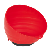 Sealey Magnetic Collector150mm Red AK2319 Sealey - Dynamic Drive
