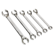 Sealey Flare Nut Spanner Set 5pc Metric AK2651 Sealey - Dynamic Drive