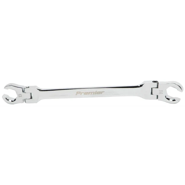 Sealey Flexi-Head Flare Nut Spanner 13x14mm