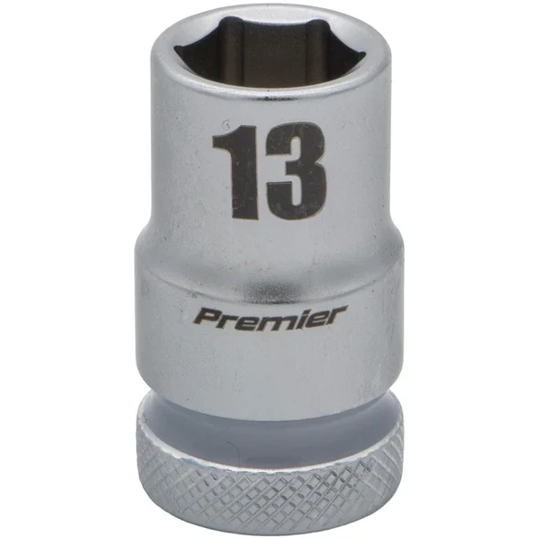 Sealey 1/2"Dr Walldrive Socket 13mm (Grey Coded Ring)