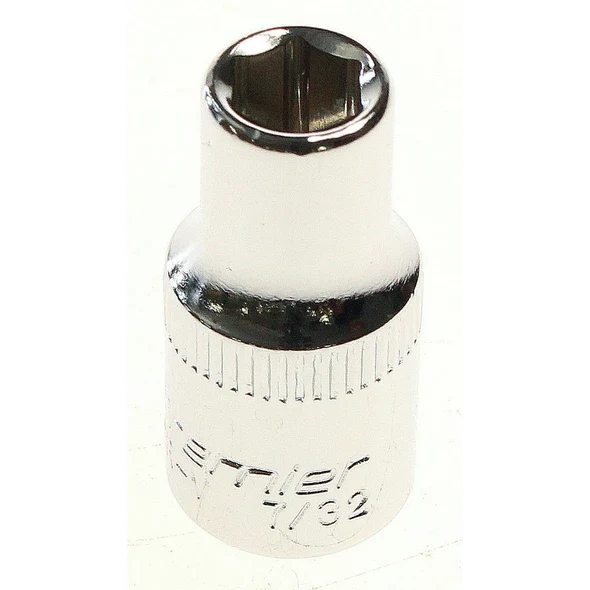 Sealey Socket 1/4"dr 7/32" (fully polished)