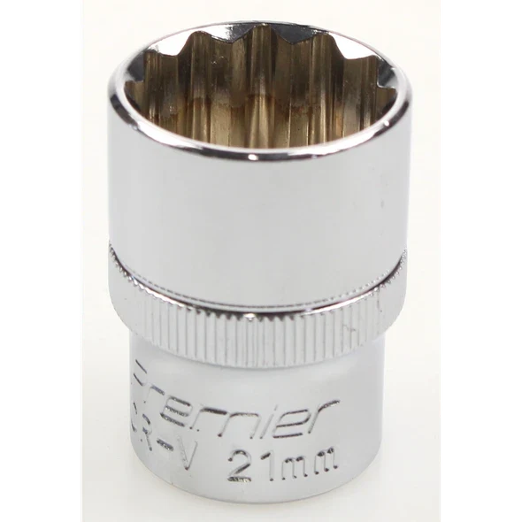 Sealey Socket 1/2"dr 21mm (12pt)