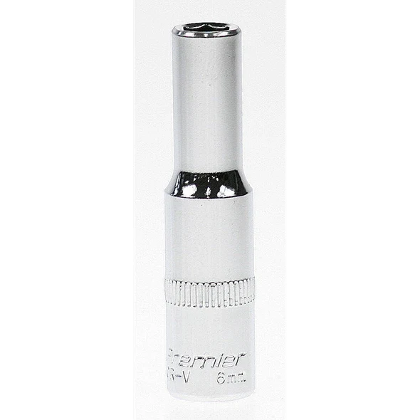 Sealey Socket 1/4"sq dr 6mm (deep)