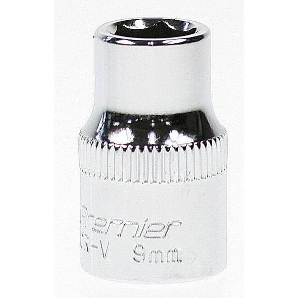 Sealey Socket 3/8"sq dr 9mm