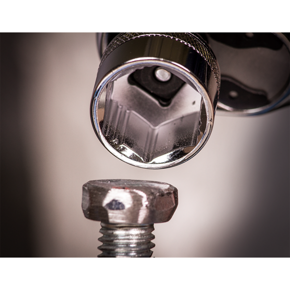 Sealey Socket Set 12pc 3/8"Sq Drive Lock-On 6pt Metric AK2741 Sealey - Dynamic Drive