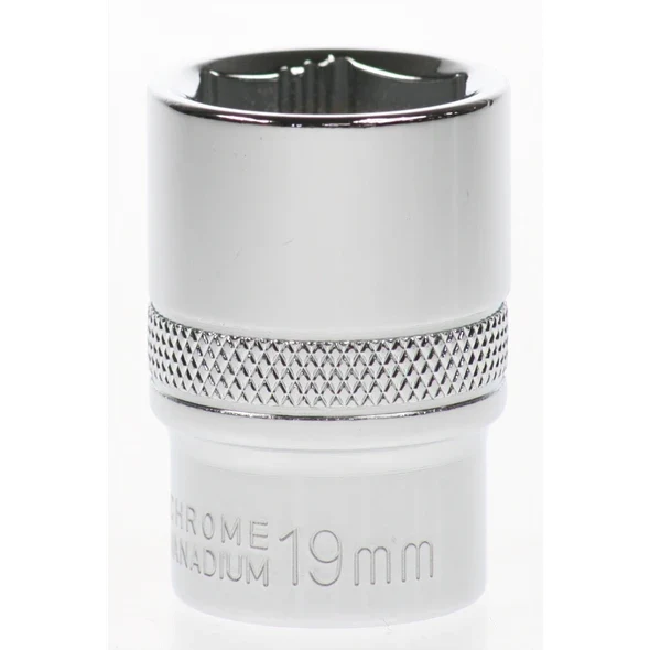 Sealey Socket 1/2"dr 19mm 'total lok-on' (6pt)