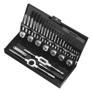 Sealey Tap & Die Set 32pc Split Dies HSS 4341 Metric AK3015HSS Sealey - Dynamic Drive