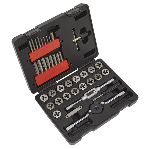 Sealey Tap & Hex Die Set 39pc AK3039HM Sealey - Dynamic Drive