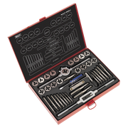 Sealey Tap & Die Set 40pc Split Dies Metric AK3040 Sealey - Dynamic Drive