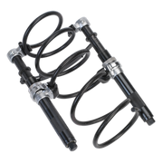 Sealey Coil Spring Compressor Set 2pc Heavy-Duty 1200kg/Pair AK3843 Sealey - Dynamic Drive