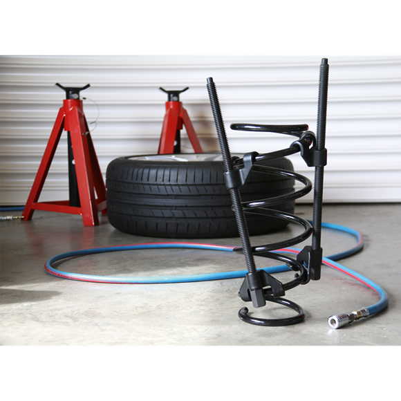 Sealey Coil Spring Compressor 2pc Long Reach AK3846 Sealey - Dynamic Drive