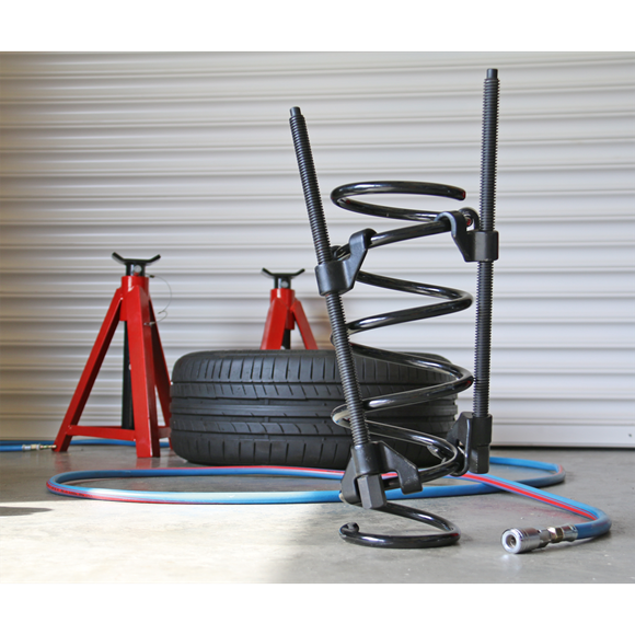 Sealey Coil Spring Compressor 2pc Long Reach AK3846 Sealey - Dynamic Drive