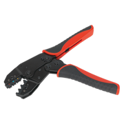 Sealey Ratchet Crimping Tool 0.5-6mm Insulated Terminals Electrical Sealey  - Dynamic Drive