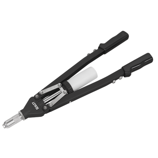 Sealey Long-Arm Riveter with Collection Bowl Heavy-Duty AK3981 Sealey - Dynamic Drive