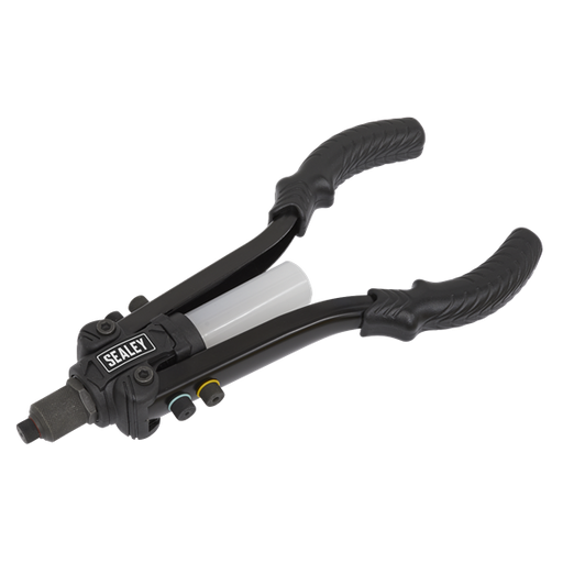 Sealey Compact Riveter with Collection Bowl Heavy-Duty AK3982 Sealey - Dynamic Drive