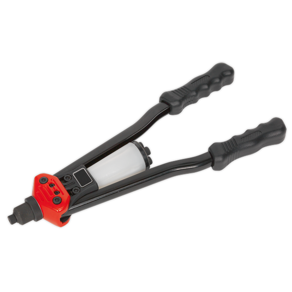 Sealey Riveter Medium-Arm with Collection Bowl AK3983 Sealey - Dynamic Drive