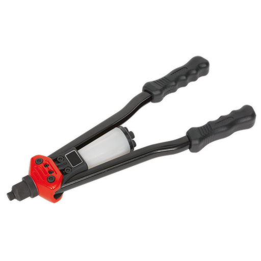 Sealey Riveter Medium-Arm with Collection Bowl AK3983 Sealey - Dynamic Drive