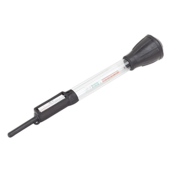 Sealey Battery Fluid Tester Tube Type 6/12/24V AK414 Sealey - Dynamic Drive