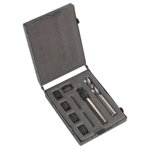 Sealey Spot Weld Cutter & Drill Bit Set 9pc10mm AK4730 Sealey - Dynamic Drive