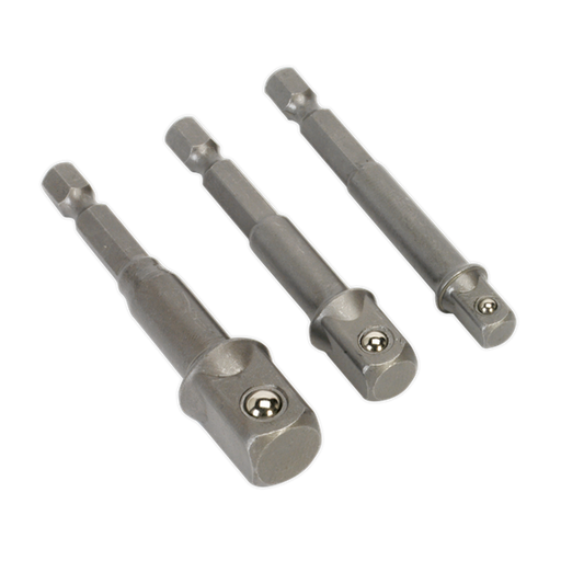 Sealey Socket Adaptor Set 3pc Power Tool AK4929 Sealey - Dynamic Drive