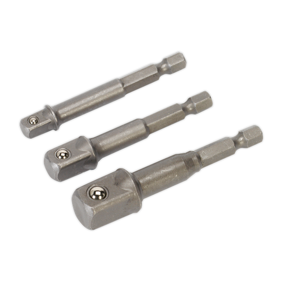 Sealey Socket Adaptor Set 3pc Power Tool AK4929 Sealey - Dynamic Drive